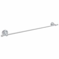 Rohl A1486LIAPC Rohl San Giovanni Bath Wall Mounted 24" Single Towel Bar Rail In Polished Chrome
