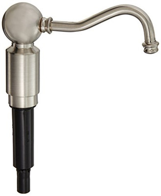 Rohl 115371 Pump Head Only with Pump Included for the Soap/Lotion Dispenser to Match Perrin and Rowe in Satin Nickel Pump Only Not Available and Cannot Be Replaced As