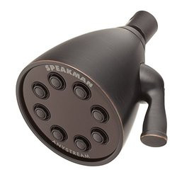 SPEAKMAN SS2251ORB  Signature Icon Anystream High Pressure Adjustable Solid Brass Shower Head, Oil-Rubbed Bronze