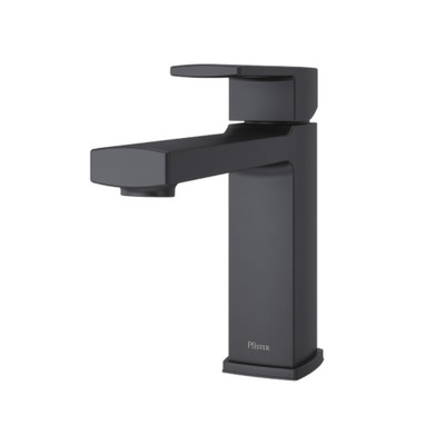 Pfister PRT61DAB RT6-1DAB Deckard Single Control 1-Hole Roman Tub Faucet, Matte Black