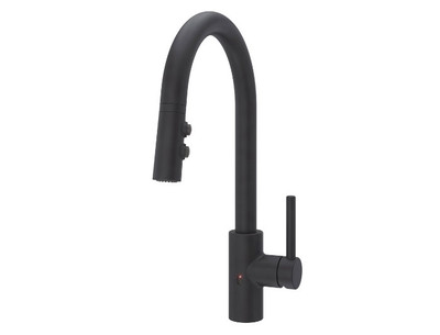 Pfister PLG529ESAB  Stellen React Touch-Free 1-Handle Electronic Pull-Down Kitchen Faucet, Matte Black