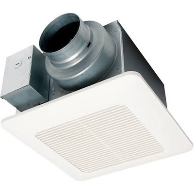 Broan PANFV0511VQL1 WhisperCeiling DC fan with LED light, Pick-A-Flo Speed Selector 50, 80 or 110 CFM with ECM Motor FV0511VQL1.