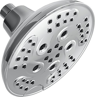 Delta DEL52666 Universal Showering Components H2Okinetic 5-Setting Transitional Raincan Shower Head 151422