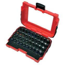 K Tool International KTI20061 40 Piece, 1/4" Drive Color Coded Bit Set.