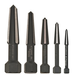 Grip On KNP9R4719043 5 Piece Screw Extractor Double Edged Set.