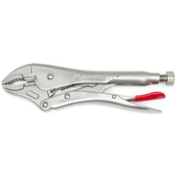 Crescent CRSC7CVN 7" Curved Jaw Locking Pliers with Wire Cutter.