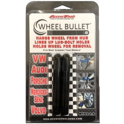 Access Tool AETWB2-1415BLACK Wheel Bullet 14x1.5 2PK.