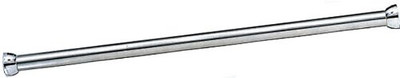 Bobrick 207x60  304 Stainless Steel Shower Curtain Rod with Concealed Mounting, Satin Finish, 1" Diameter x 60" Length