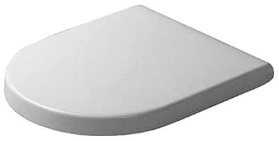 Duravit 63810000 006381 White Accessory 006381 Toilet seat and Cover Without Automatic Closure
