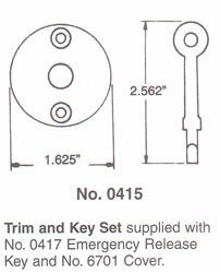 Baldwin 0415056 0415 056 E R TRIM