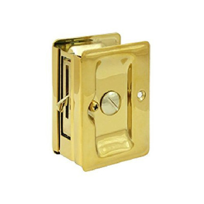 Deltana SDLA325U3  Adjustable 3 1/4-Inch x 2 1/4-Inch Privacy HD Pocket Locks.