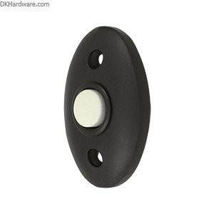 Deltana BBC20U10B Solid Brass Standard Bell Button (Oil Rubbed Bronze).