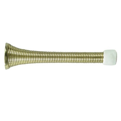 Deltana SDS375U15A 3.75 in. Heavy Duty Solid Brass Baseboard Door Bumper (Set of 10) (Antique Nickel)