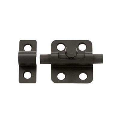 Deltana 2BBU10B 2 in. Barrel Bolt w Screws (Set of 10) (Oil Rubbed Bronze) 760923473236 .
