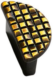 SCHAUB 237-FAB and Company 237 Italian Design Designer Cabinet Knob With 32mm Diameter, French Antique Bronze