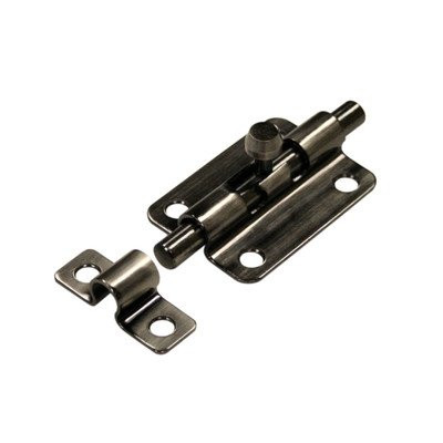 Deltana 3BBU5 3 in. Barrel Bolt w Screws (Set of 10) (Antique Brass)