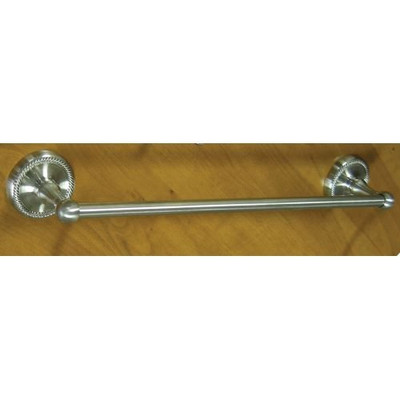 Rusticware 8124SN 8124 24" Towel Bar with Backplate from the Riverside Collection, Satin Nickel
