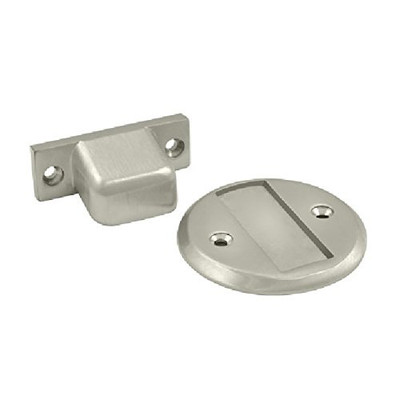 Deltana MDHF25U15 Magnetic Door Holder Flush Finish: Brushed Nickel