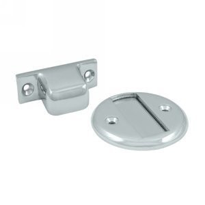 Deltana MDHF25U26 Magnetic Door Holder Flush Finish: Polished Chrome