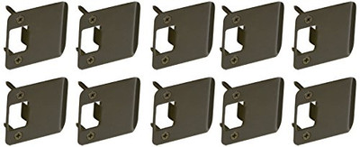Don-Jo EL102DURC EL 102 RC 18 Gauge Extended Lip Strike with 1/4" Radius Corner, Dura Coated, 2" Width x 2-1/4" Height (Pack of 10)