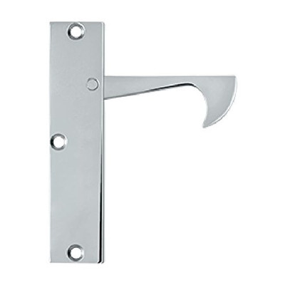 Deltana EPT425U26 Edge Pulls-Thin, 4 1/2" - US26 (Polished Chrome)