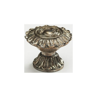 SCHAUB 937-MSL Knob 1-1/2" Diameter Monticello Silver