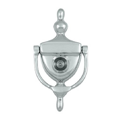 Deltana DKV630U26  Door Knocker with Viewer 1-3/4-Inch Max Door Thickness 760923249008 .