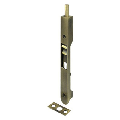 Deltana 7FBR5 HD Flush Bolt Finish: Antique Brass