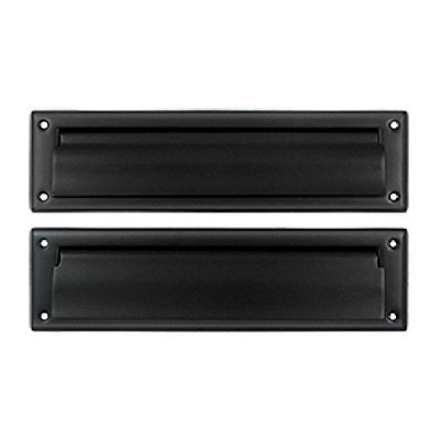 Deltana MS212U19  13 1/8-Inch Mail Slot with Solid Brass Interior Flap.