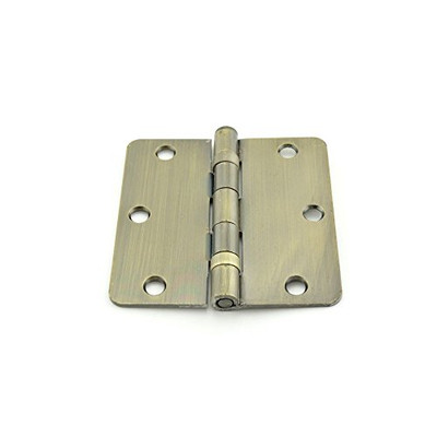 Deltana S35R4BB5  Ball Bearing Steel 3 1/2-Inch x 3 1/2-Inch x 1/4-Inch Radius Hinge