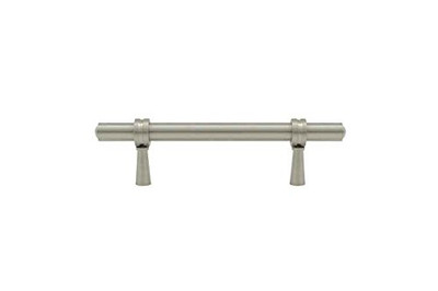 Deltana P310U5 4.75 in. Solid Brass Adjustable Pull (Set of 10) (Antique Brass).