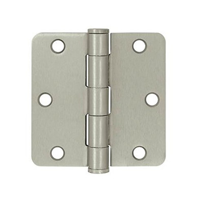 Deltana S35R4HD26  HD Value Choice for Indoor Applications Steel 3 1/2-Inch x 3 1/2-Inch x 1/4-Inch Radius Hinge