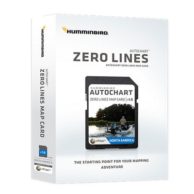 Humminbird 247328 Autochart Zero Lines Map Card