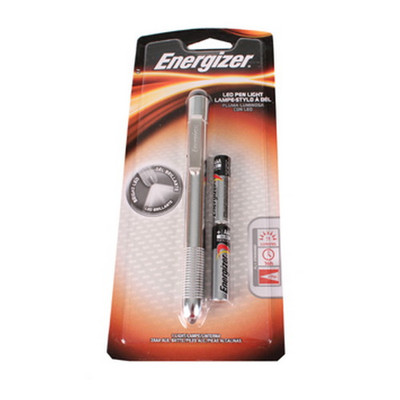 Energizer 101692 Aluminum Pen LED Flashlight, Two AAA Batteries (PLED23AE)