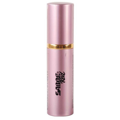 SABRE DEFENSE INDUSTRIES LS-22-US SABRE Red Lipstick Pepper Spray - Police Strength - Discreet, Pink, 10 Bursts & 10-Foot (3M) Range