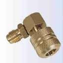 Mastercool MSC-90333-UV INC 90Deg 1/4X13Mm Shutoff Valve - ME.