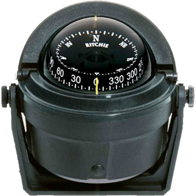 RITCHIE COMPASSES RITC-B-81 Compass, Bracket Mount, 3 Combi, Black