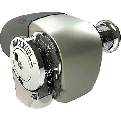 Maxwell MAX-HRC10812V HRC 10-8 Rope Chain Horizontal Windlass 5/16" Chain, 5/8" Rope 12V, with Capstan