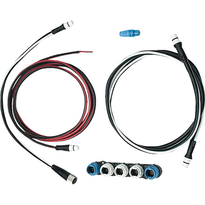 RAYMARINE RAY-T12217 RAYMARINE Cable Kit for NMEA2000 Gateway, MFG# . Consists of 1M ST-ng spur cable, DeviceNet adapter cable, ST-ng 5-way connector, ST-ng power cord, 2 ea. ST-ng terminators. / /