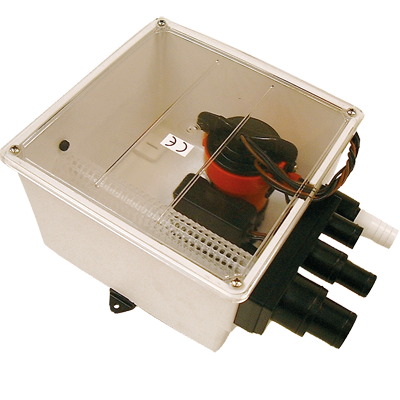 JOHNSON PUMP JP-57151-24 Johnson Pump 1000GPH 24V Grey Water System