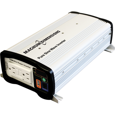 Magnum MAGN-CSW1012 Inverter, 1000W, 12V, Pure Sine Wave