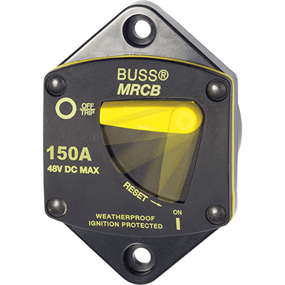 BLUE SEA SYSTEMS BS-7048 Breaker, 187, Panel Mnt DC 150A