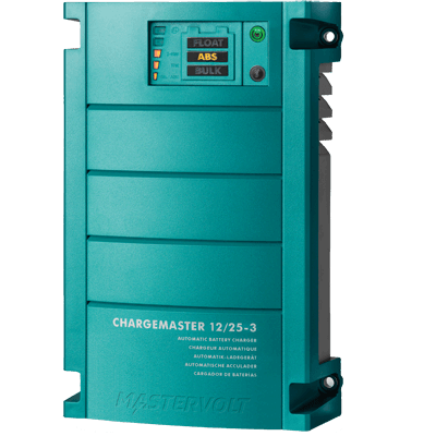 MasterVolt MV-44010250 1 - ChargeMaster 25 Amp Battery Charger - 3 Bank, 12V