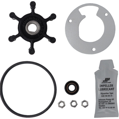JOHNSON PUMP JP-09-45595 Johnson Impeller Service Kit w/ Seals, Gaskets & Lubricant