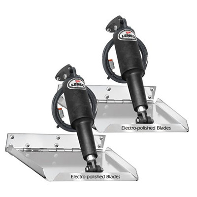 LENCO LEN-15039-101 Lenco Trim Tab Kit, 16" X 12", 12V STD Perf