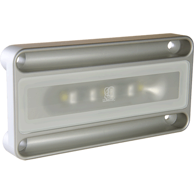 Lumitec LTEC-101148 Nevis2 - High Intensity Engine Room & Utility Light - Brushed Finish - 2-Color White/Red Dimming