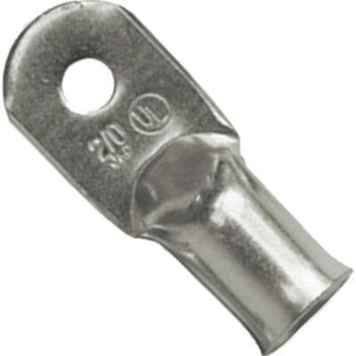 ANCOR ANC-242244 Ancor Marine Grade Electrical Heavy Duty Tinned Copper Lugs (6-Gauge, Size 1/4 Screw, 25-Pack)
