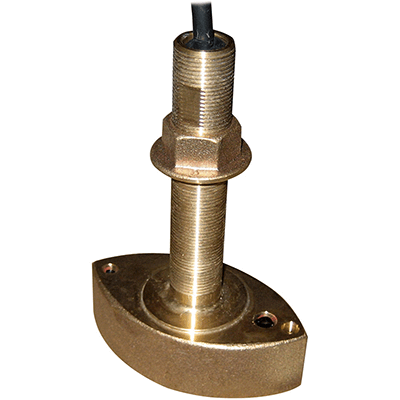 Furuno FUR-525T-BSD Bronze Thru-Hull Transducer W/temp, 600w (10-Pin) Mounting Style = Thru-Hull Frequency = 50/200