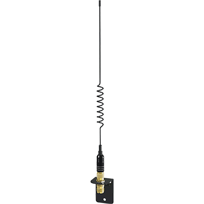 SHAKESPEARE SHA-5216 Shakespeare VHF 15in SS Black Whip Antenna - Bracket Included by ELECTRONICS