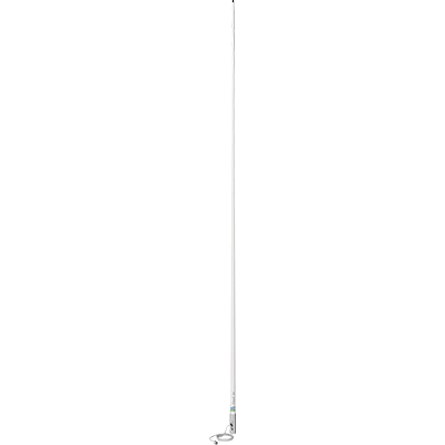 SHAKESPEARE SHA-5104 Shakespeare 4039 Centennial VHF Antenna, MFG# , 3 dB gain, White hi-Gloss Fiberglass w/Chrome 1"-14 Ferrule, 15039 RG-58, and PL-259. / /